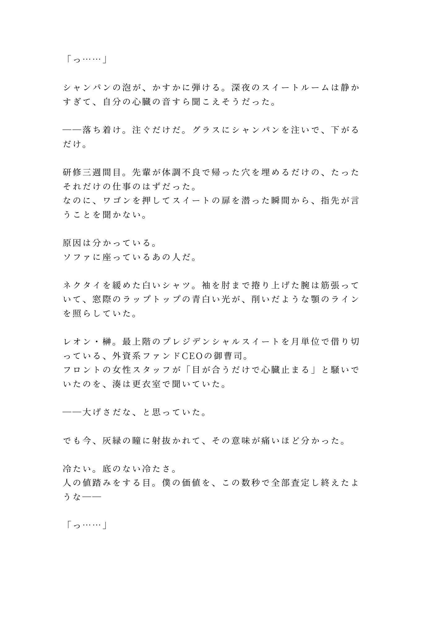試し読み 2