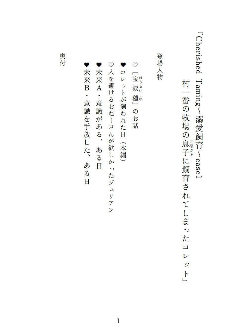 試し読み 2